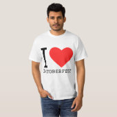 i Liebe Oktoberfest T-Shirt (Vorne ganz)