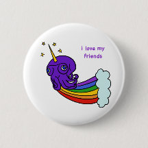 I Liebe Oktopus-Taste