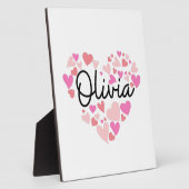 I Liebe Olivia Fotoplatte (Seite)