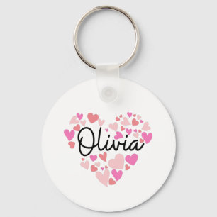 I Liebe Olivia Schlüsselanhänger
