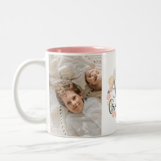 I Liebe Oma Custom Foto Tasse (Links)