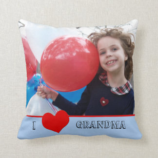 I Liebe Oma Foto Kissen Geschenk für Oma