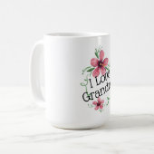 I Liebe Oma Kaffeetasse (Vorderseite Links)