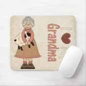 I Liebe Oma Mousepad (Mit Mouse)