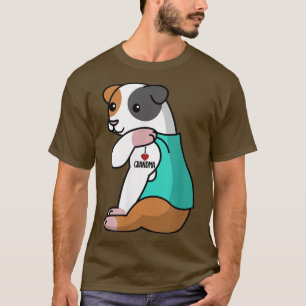 I Liebe Oma Tattoo Guinea Pig Großmutter Haustier T-Shirt