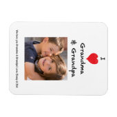 I Liebe Oma und Oma Foto Magnet Keepake (Horizontal)