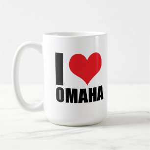 I Liebe Omaha Kaffeetasse