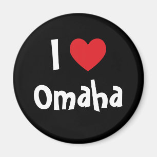 I Liebe Omaha Magnet