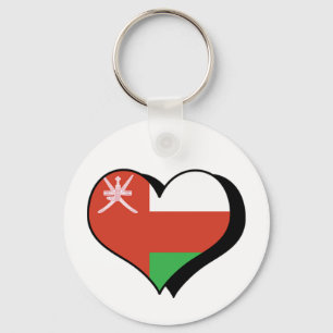 I Liebe Oman Schlüsselanhänger