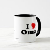 I Liebe Omar Tasse (VorderseiteRechts)