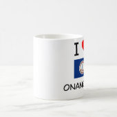 I Liebe Onancock Virginia Kaffeetasse (Mittel)