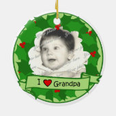 I Liebe Opa Keramikornament (Hinten)