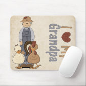 I Liebe Opa Mousepad (Mit Mouse)