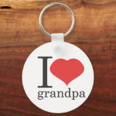 i Liebe Opa Schlüsselanhänger (Vorderseite)