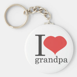 i Liebe Opa Schlüsselanhänger