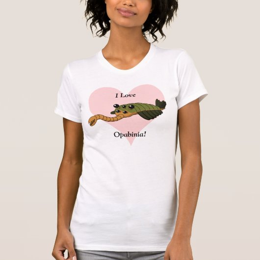I Liebe Opabinia! T-Shirt (Vorderseite)