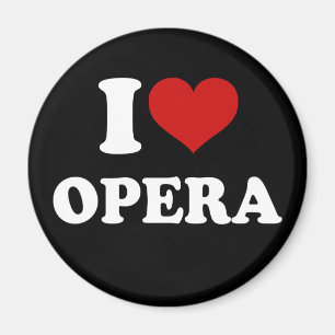 I Liebe Opera Magnet
