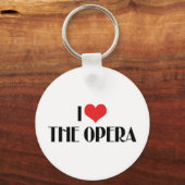 I Liebe Opera Schlüsselanhänger (Vorderseite)