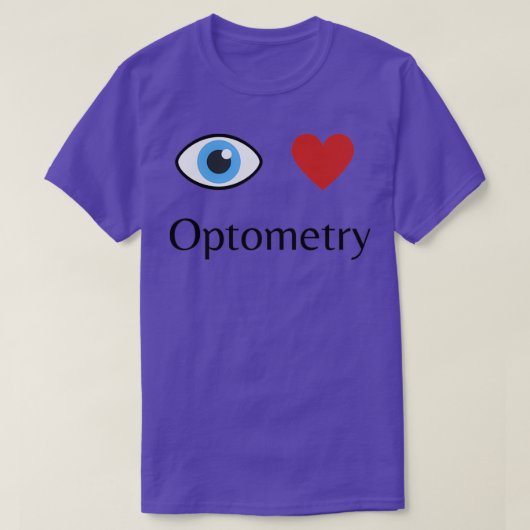 I Liebe Optometrie 5 T-Shirt (Design vorne)
