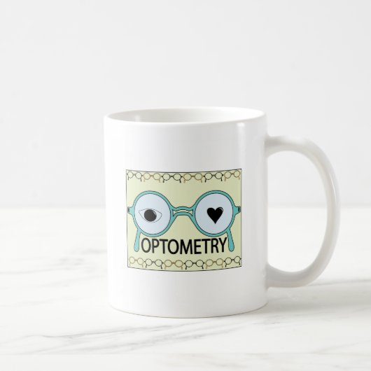 I Liebe-Optometrie Kaffeetasse (Rechts)