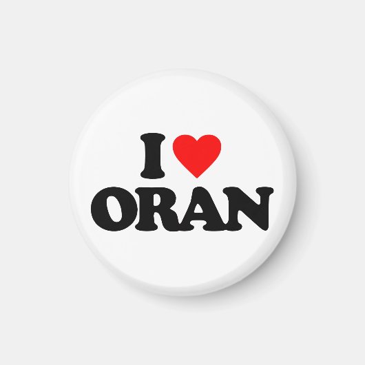 I LIEBE ORAN MAGNET (Vorne)