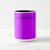 I LIEBE-ORANGE TASSE (Zentrum)