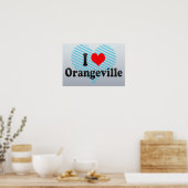 I Liebe Orangeville, Kanada Poster (Küche)