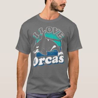 I Liebe Orcas Orca T-Shirt
