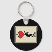 I Liebe Orcs Schlüsselanhänger (Vorderseite)