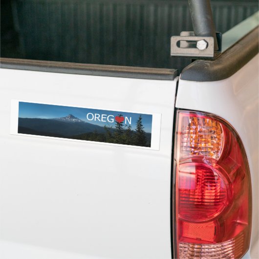 I Liebe Oregon Autoaufkleber (Auf Lkw)
