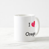 I Liebe Oregon Kaffeetasse (VorderseiteRechts)