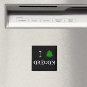 I Liebe Oregon Magnet (In Situ (Geschirrspüler))