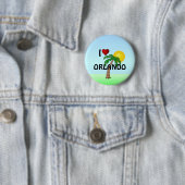 I Liebe Orlando Button (Beispiel)
