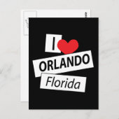I Liebe Orlando Florida Postkarte (Vorne/Hinten)