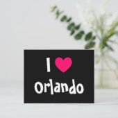 I Liebe Orlando Postkarte (Stehend Vorderseite)