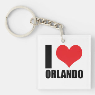 I Liebe Orlando Schlüsselanhänger