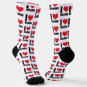 I Liebe Orlando Socken (Gewinkelt)