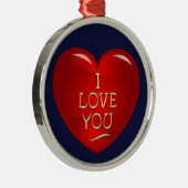I LIEBE ORNAMENT AUS METALL (Rechts)