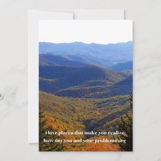I Liebe Orte Notecard (Vorderseite)