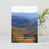 I Liebe Orte Notecard (Stehend Vorderseite)