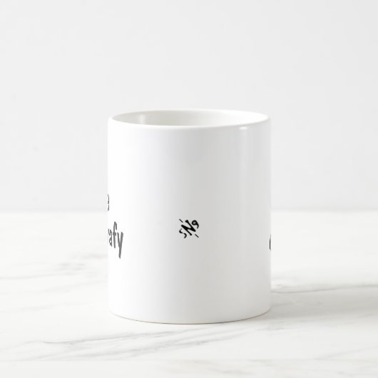 I Liebe orthrografy! Kaffeetasse (Mittel)