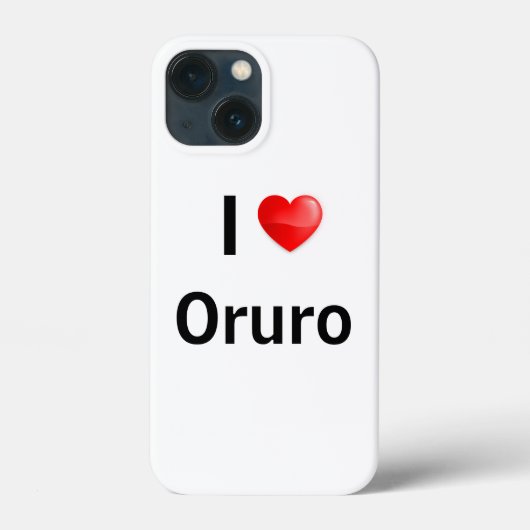 I Liebe Oruro Case-Mate iPhone Hülle (Rückseite)
