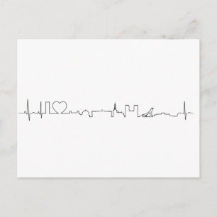 I Liebe Oslo (ecg style) Souvenir Postkarte