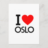 I Liebe Oslo Postkarte (Vorderseite)