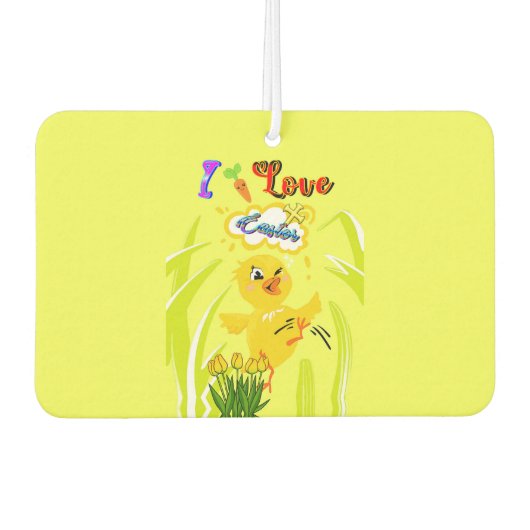 I Liebe Oster Autolufterfrischer (Vorderseite)