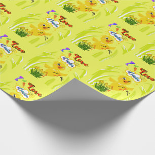 I Liebe Oster Geschenkpapier
