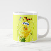 I Liebe Oster Jumbo-Tasse (Rechts)