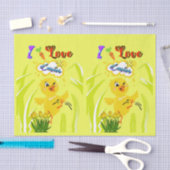 I Liebe Oster Seidenpapier (Handwerk)