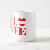 I Liebe Österreich Kaffeetasse (Vorderseite Links)