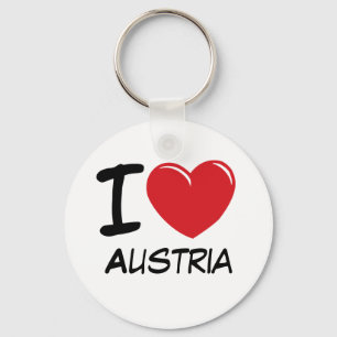 I Liebe Österreich Schlüsselanhänger